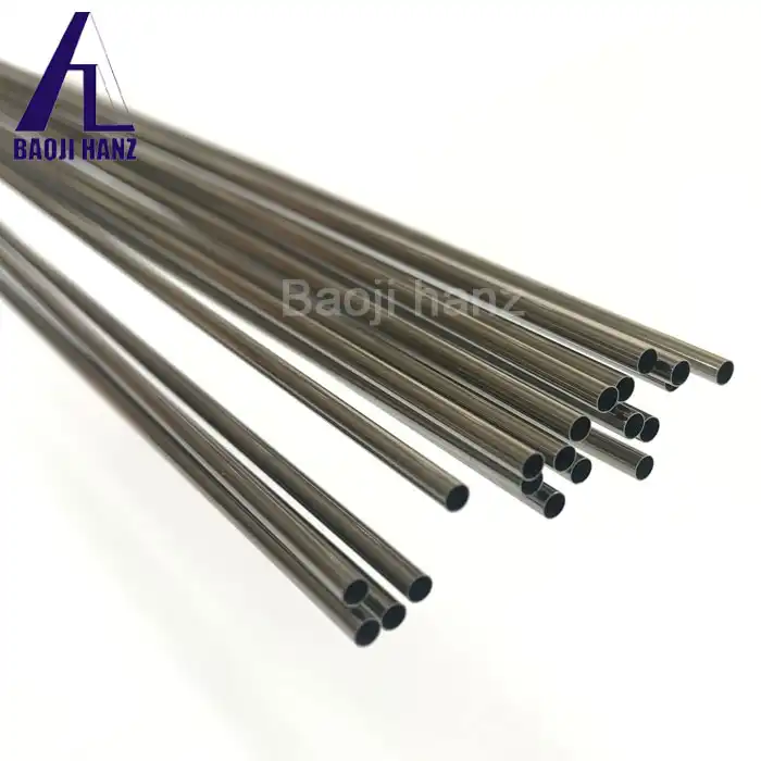 Nickel titanium memory alloy capillary tube